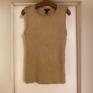 Alfani Gold tank